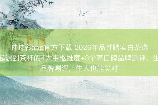 時時彩app官方下載 2026年品性踏實白茶選購指南：從起源到茶杯的4大中樞維度+3個高口碑品牌測評，生人也能買對